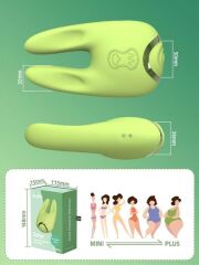 Chisa Kissen Satyr Bloom Vibratör - Emişli ve Titreşimli Su Geçirmez Şarjlı