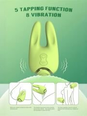 Chisa Kissen Satyr Bloom Vibratör - Emişli ve Titreşimli Su Geçirmez Şarjlı