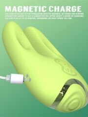 Chisa Kissen Satyr Bloom Vibratör - Emişli ve Titreşimli Su Geçirmez Şarjlı