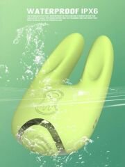 Chisa Kissen Satyr Bloom Vibratör - Emişli ve Titreşimli Su Geçirmez Şarjlı