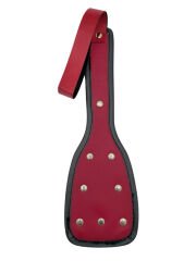 Kırmızı Deri Saplak | Şık, Dayanıklı & Ayarlanabilir Erotik Saplak