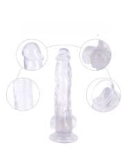 Noctis Beyaz 25,5 cm Realistik Dildo | Orta‑Dev Boy & Yumuşak Doku | 724Haz