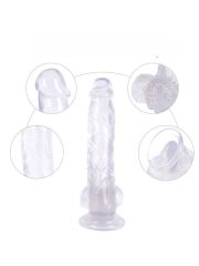 Noctis Beyaz 25,5 cm Realistik Dildo | Orta‑Dev Boy & Yumuşak Doku | 724Haz
