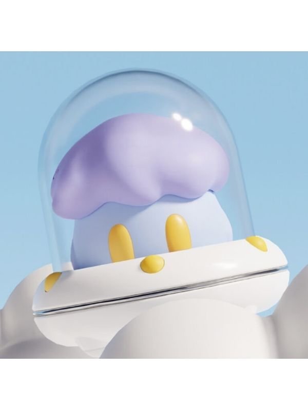 SpaceElf Emişli ve Titreşimli Vibratör - 3'ü 1 Arada Kablosuz Şarjlı