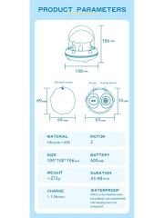 SpaceElf Emişli ve Titreşimli Vibratör - 3'ü 1 Arada Kablosuz Şarjlı