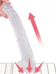 Noctis 34,5cm Beyaz Dildo No:27