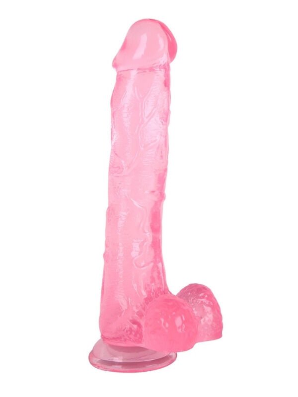 Noctis Pembe 25,5 cm Realistik Dildo | Orta-Dev Boy & Yumuşak Doku | 724Haz