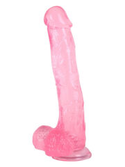 Noctis Pembe 25,5 cm Realistik Dildo | Orta-Dev Boy & Yumuşak Doku | 724Haz