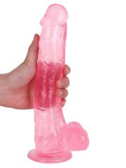 Noctis Pembe 25,5 cm Realistik Dildo | Orta-Dev Boy & Yumuşak Doku | 724Haz