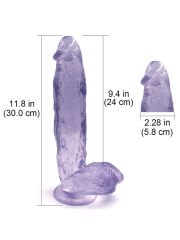 Noctis – 32 cm Mavi Dildo | Canlı Renk ve Güçlü Performans | 724Haz