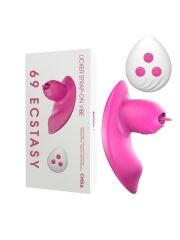 Chisa Licker Strap-On Vibratör | Titreşimli Takmalı Dildo Kemer Seti