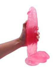 Noctis 30 cm Pembe Realistik Dildo | Dev Boy & Yumuşak Doku | 724Haz