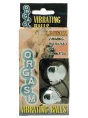 Vajinal ve Anal Titreşimli Orgazm Topu 2'li | Çift Kullanımlı, Güçlü Titreşimli Set