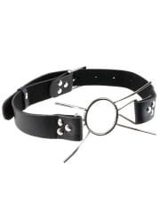 NOXXX Extreme Spider Gag | Örümcek Desenli Ağız Kelepçesi, Ayarlanabilir & Deri/PVC