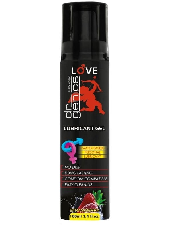 Dr. Genics Çilek Aromalı Jel – 100 mg Su Bazlı | 724Haz