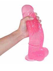 Noctis 28 cm Pembe Realistik Dildo | Büyük & Yumuşak Doku | 724Haz