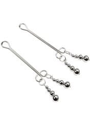 Klitoris ve Meme Ucu Kelepçeleri | Ayarlanabilir Baskılı, Şık Tasarım & Elastik Bant