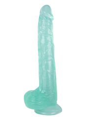 Noctis 29,5 cm Yeşil Realistik Dildo | Dev Boy & Canlı Doku | 724Haz