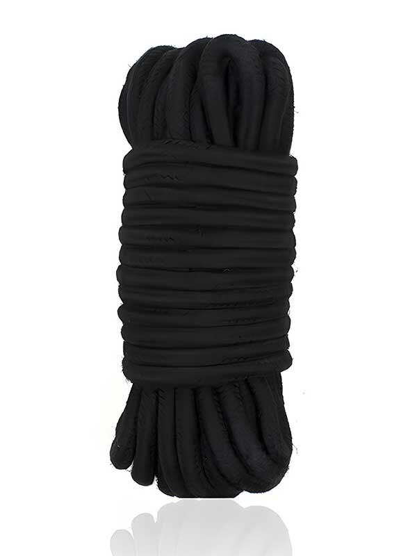 Bondage İpi Siyah 10 mt | Dayanıklı, Esnek & Estetik Erotik Bağlama İpi