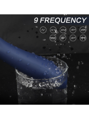 S-Hande Twig Vibratör – Mavi | 9 Mod & Manyetik USB Şarj | 724Haz