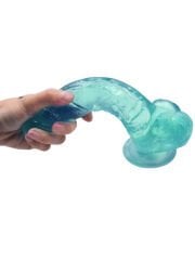 NOCTIS 23cm Yeşil Realistik Dildo – Vantuzlu ve Gerçekçi Dokulu