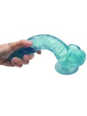 NOCTIS 23cm Yeşil Realistik Dildo – Vantuzlu ve Gerçekçi Dokulu | 724Haz