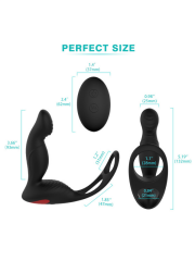 S-Hande Lenker Prostat Kumandalı Vibratör | Hedefli Uyarım & Uzaktan Kontrol | 724Haz