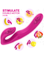 S-Hande Nami 9×9 Modlu Kablosuz Kumandalı Silikon Vibratör | 724Haz