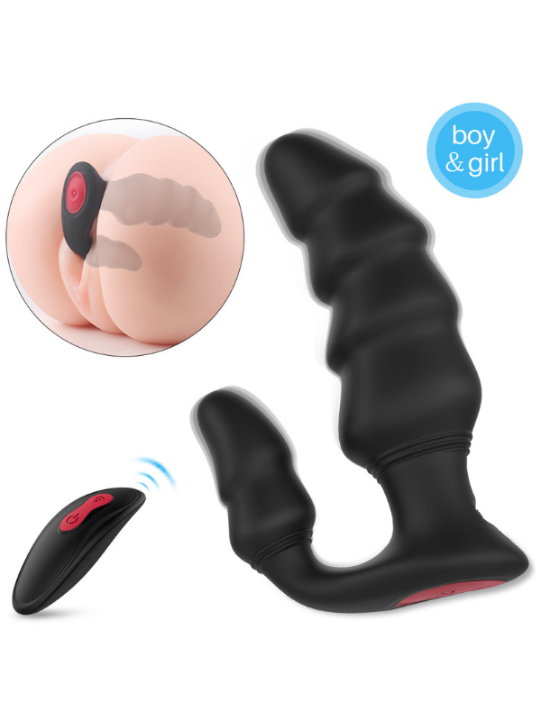 S-Hande Dragon RCT Kumandalı Double Vibratör | Prostat & G-Noktası – 9 Fonksiyon | 724Haz