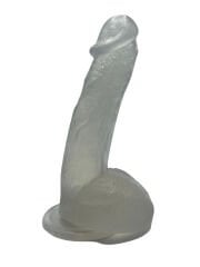Noctis 21,5 cm Beyaz Realistik Dildo | Orta Boy & Yumuşak Doku