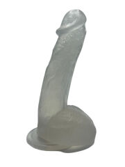 Noctis 21,5 cm Beyaz Realistik Dildo | Orta Boy & Yumuşak Doku | 724Haz
