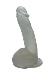 Noctis 21,5 cm Beyaz Realistik Dildo | Orta Boy & Yumuşak Doku | 724Haz