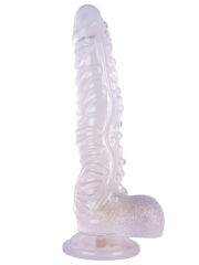 Noctis 27 cm Beyaz Realistik Dildo | Büyük Boy & Gerçekçi Doku | 724Haz