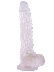 Noctis 27 cm Beyaz Realistik Dildo | Büyük Boy & Gerçekçi Doku