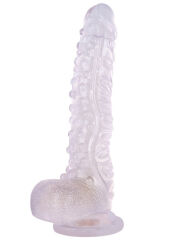 Noctis 27 cm Beyaz Realistik Dildo | Büyük Boy & Gerçekçi Doku | 724Haz