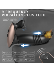 Eye of Horus RCT 2-in-1 Vibratör | Perine ve Prostat Uyarımı & Kumandalı | 724Haz