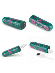Rechargeable Antheia Massager Kurşun Vibratör | 10 Mod & Manyetik USB Şarj | 724Haz