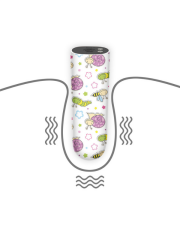 Censan Rechargeable Snails Massager Kurşun Vibratör
