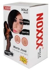 Maria Jose Dolgu Kafalı Realistik Şişme Bebek - Vajina, Anüs & Sesli Titreşimli 165cm