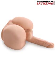Pipedream Titreşimli Sesli Şarjlı Erkek Kalça Mastürbatör | Gerçekçi Dokulu, Tam Boyutlu, Cinsel Fantezi Ürünü