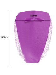 Censan C-String İnvisible Secret Giyilebilir Kumandalı Vibratör Mor