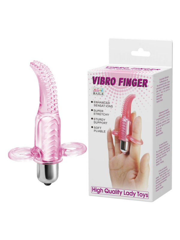 Vibro Finger | 10 Modlu Mini Parmak Vibratör – Teknolojik & Güçlü | 724Haz