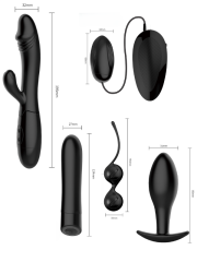 Çiftlere Özel Premium Erotik Set | 30 Fonksiyon & USB Şarjlı Silikon Set | 724Haz