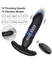 Uzaktan Kumandalı İleri-Geri Hareketli Anal & Prostat Stimülatörü | Su Geçirmez & Ergonomik Tasarım | 724Haz