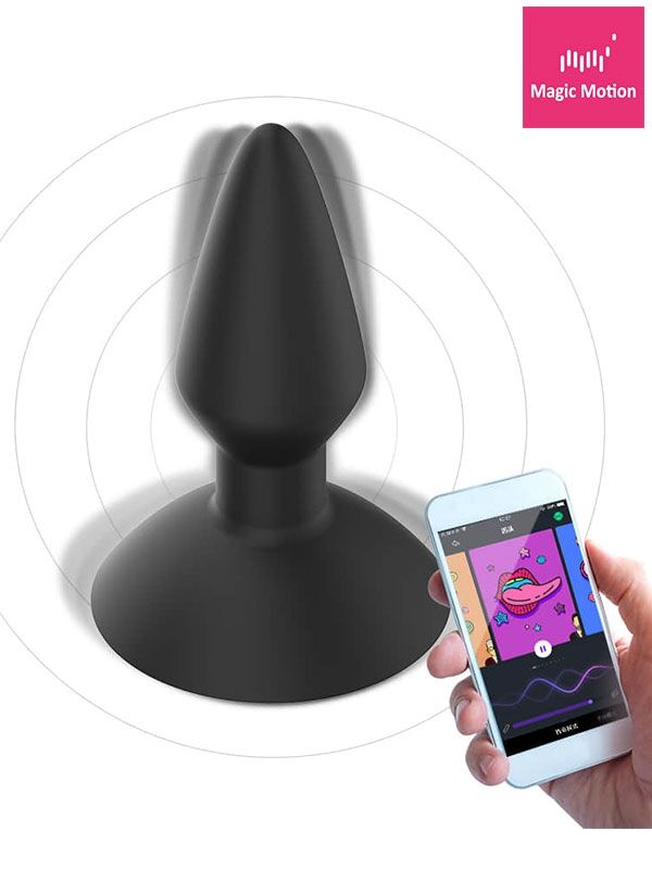 724Haz Telefon Kontrollü Equinox Anal Plug | Uzaktan Kumandalı Titreşimli Anal Oyuncak