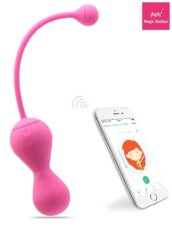 Telefon Kontrollü Gen 2 Kegel Top – App Kontrollü & Titreşimli Pelvik Top