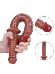 Noctis 32cm Kahverengi Realistik Kılıç Dildo No:150