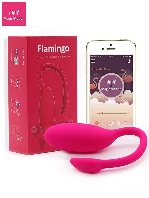 Telefon Kontrollü Flamingo Vibratör – App Kontrollü & Suya Dayanıklı