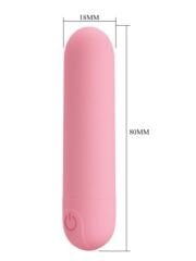 Stefan Mini Masaj Bullet Vibratör | Pembe, USB Şarjlı & 10 Mod | 724Haz
