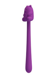 Cute Bear Flirting Stick Modern Vibratör | 7 Mod, USB Şarjlı & Sevimli Tasarım | 724Haz